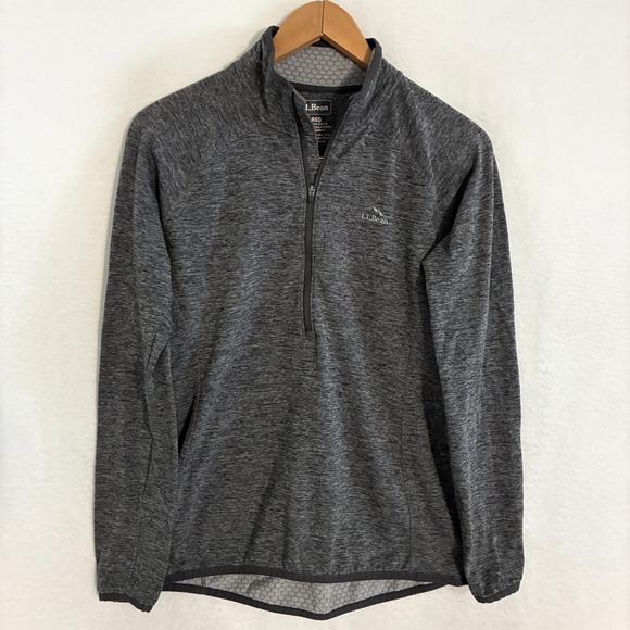 L.L. Bean Tops - LL‎ Bean Adventure Grid Fleece 1/4 Zip Pullover Shirt Womens Size S Gorpcore